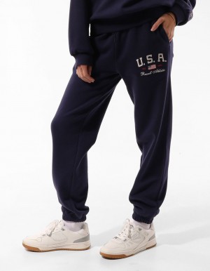 Russell Athletic 1902 Baggy Track pants Donna Blu | 5847XIEDH