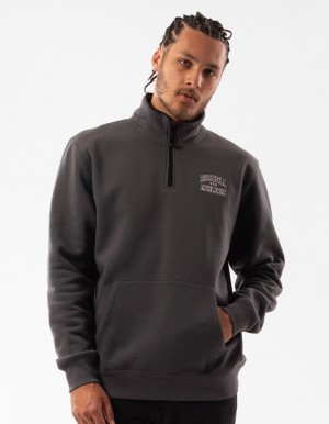 Russell Athletic Arch 1/4 Zip Top Uomo Grigie Scuro | 3421MZEKF