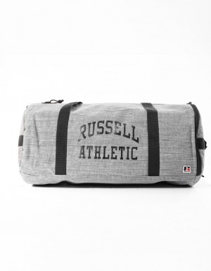 Russell Athletic Arched Logo Barrel Borse & Zaini Accessories Grigie | 7129QNBFJ