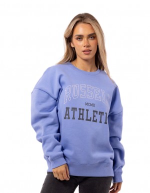 Russell Athletic MCMII Maglioni Girocollo Donna Lavanda | 0876NXEUY