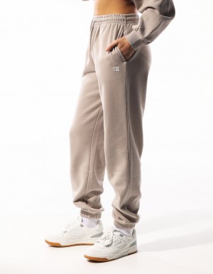 Russell Athletic R Logo Track pants Donna Khaki | 4192POWCG