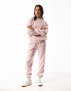 Russell Athletic R Logo Track pants Donna Rosa Rosa | 1026EYUSV