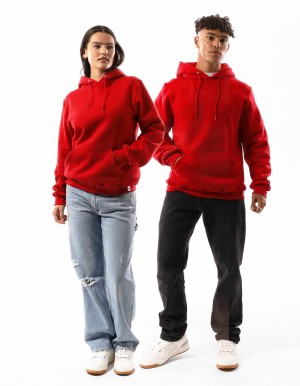 Russell Athletic Unisex Dri Felpa con Cappuccio Uomo Rosse | 2795KUIAV