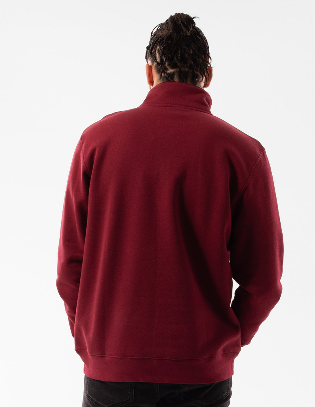 Russell Athletic Arch 1/4 Zip Top Uomo Bordeaux | 5427AYJQX