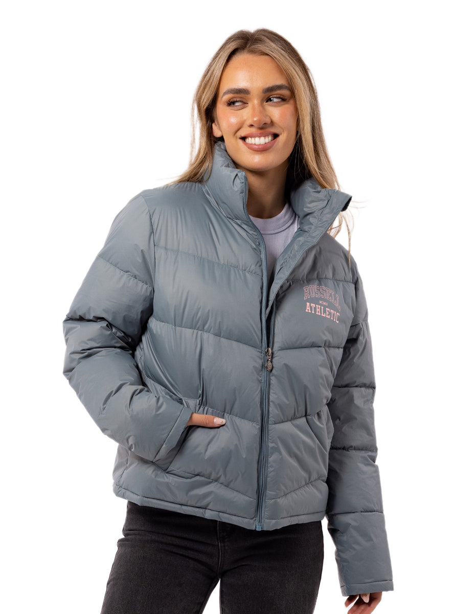 Russell Athletic Arch Logo Giacca Puffer Donna Indaco | 4527VSTBA