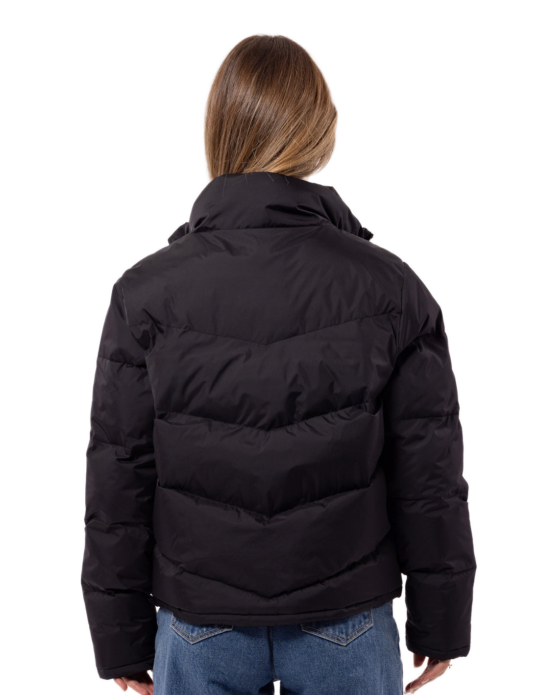 Russell Athletic Arch Logo Giacca Puffer Donna Nere | 0915JUTWB