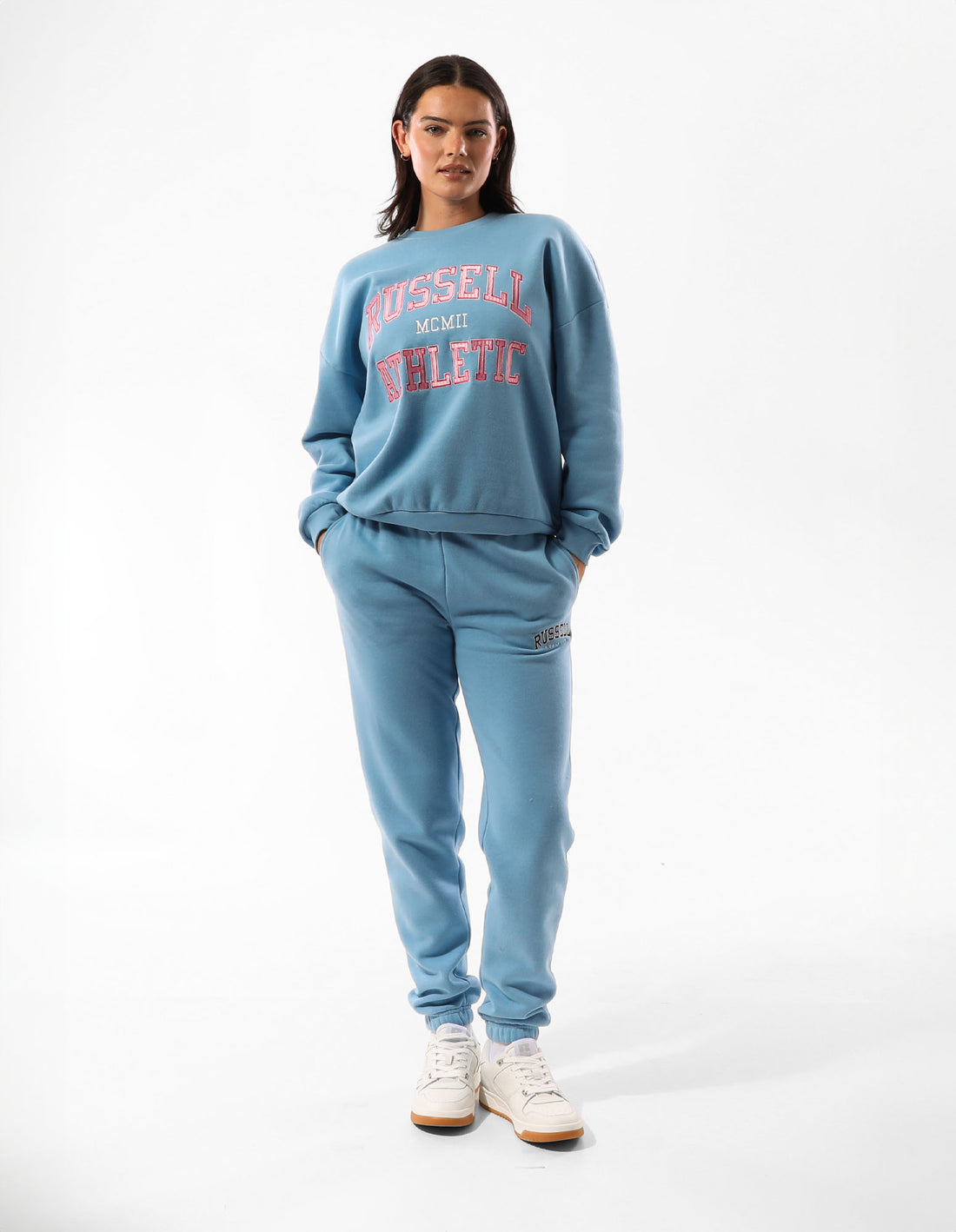 Russell Athletic Arlington Baggy Track pants Donna Blu | 2613FGOMB