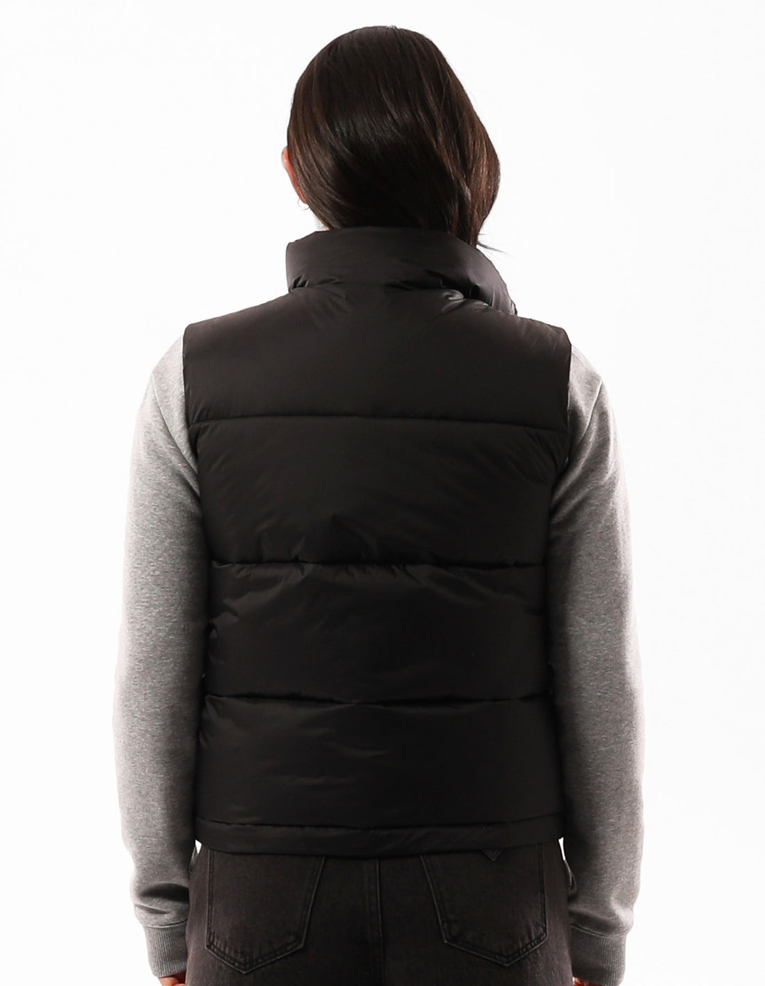 Russell Athletic Arlington Vest Giacca Puffer Donna Nere | 1536UNVAX