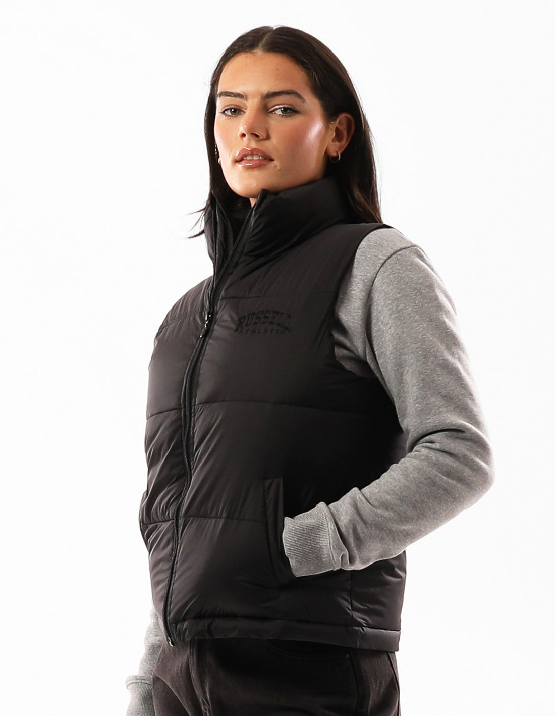 Russell Athletic Arlington Vest Giacche Donna Nere | 9450EATFC