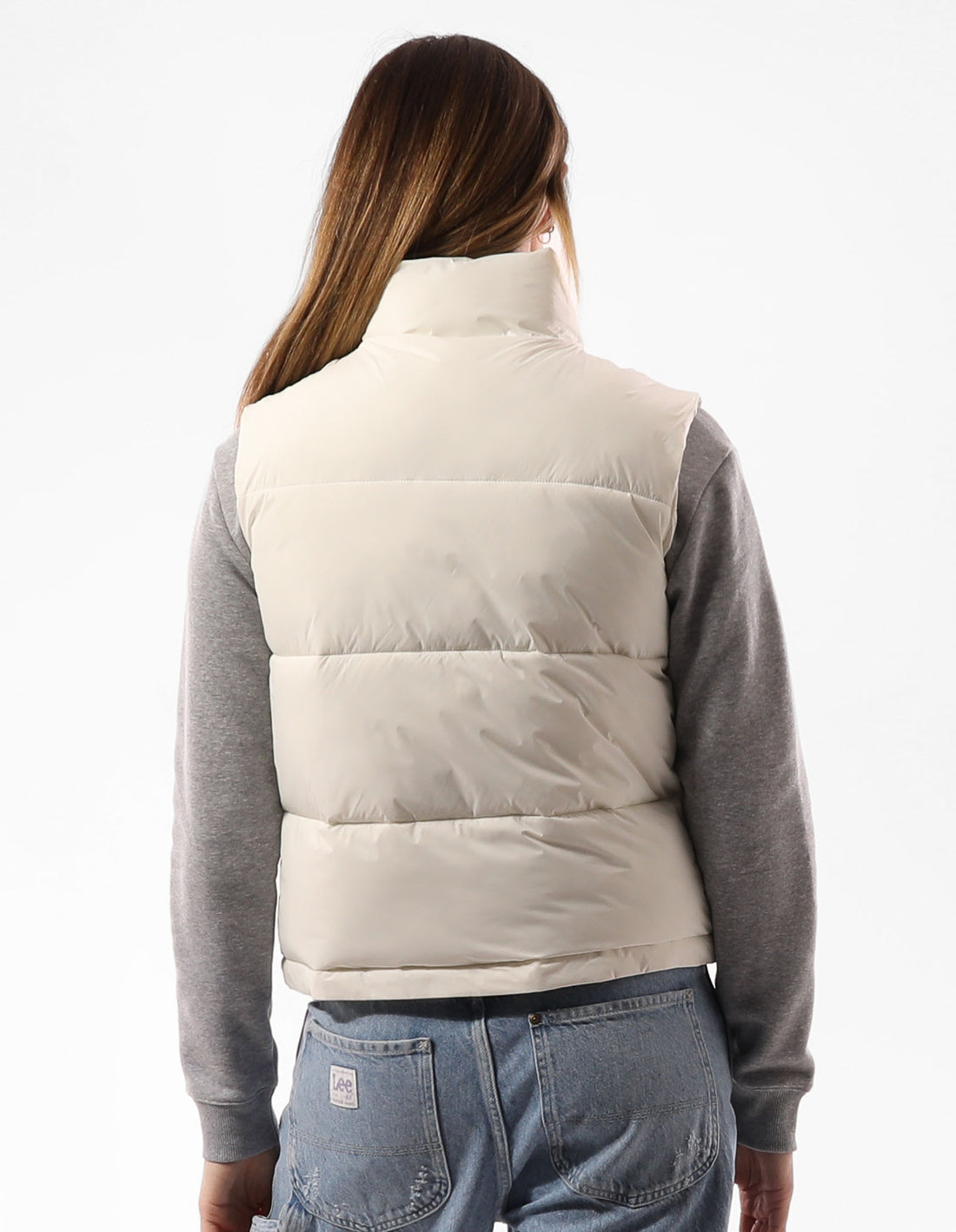 Russell Athletic Belle Vest Giacca Puffer Donna Beige | 3285OGZLS