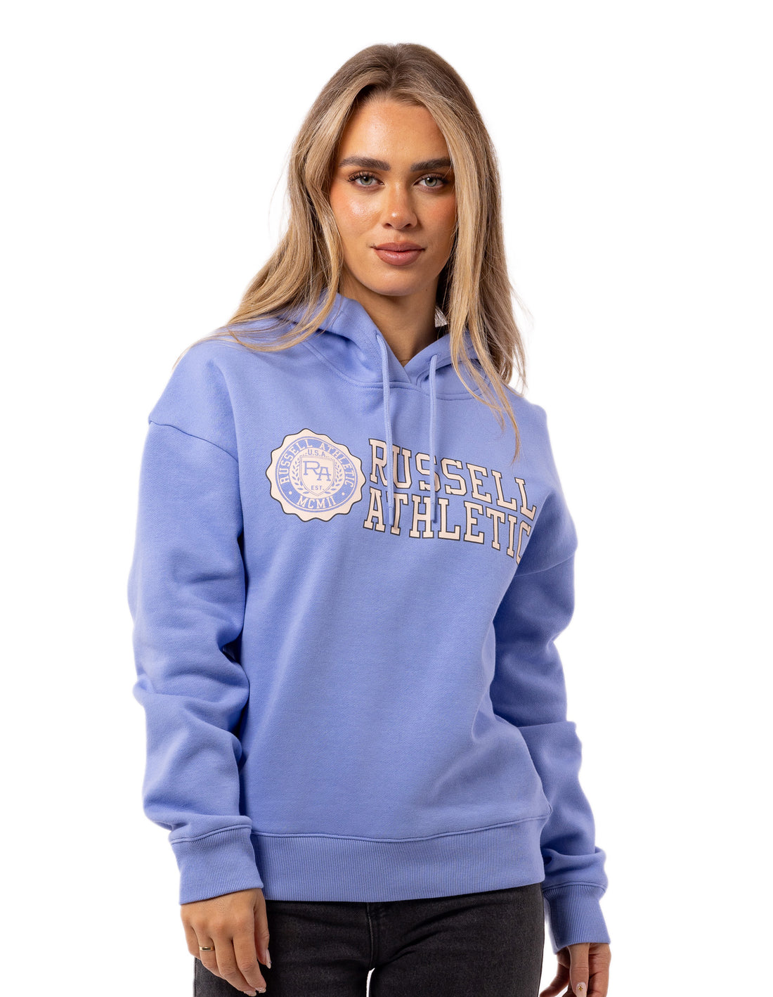 Russell Athletic Collegiate Felpa con Cappuccio Donna Lavanda | 5964KPLXQ