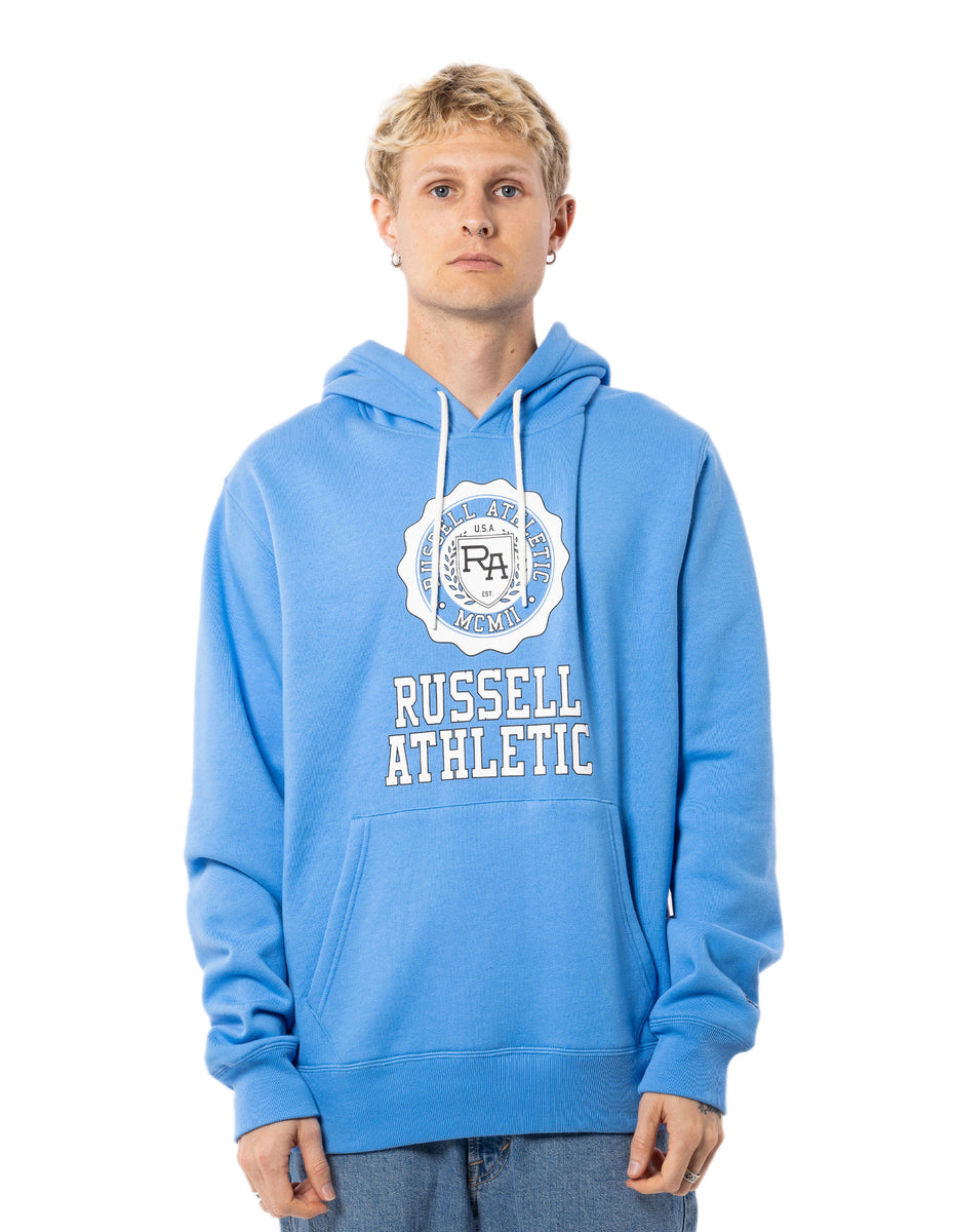 Russell Athletic Collegiate Felpa con Cappuccio Uomo Blu | 8249ABSPQ