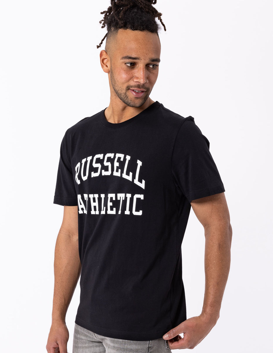 Russell Athletic Core Magliette Uomo Nere | 2503DELRM