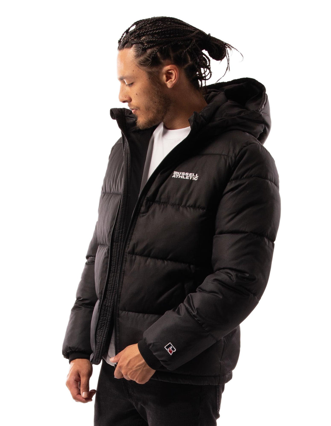 Russell Athletic Hamptonin Piumino Puffer Uomo Nere | 3592VDBIL