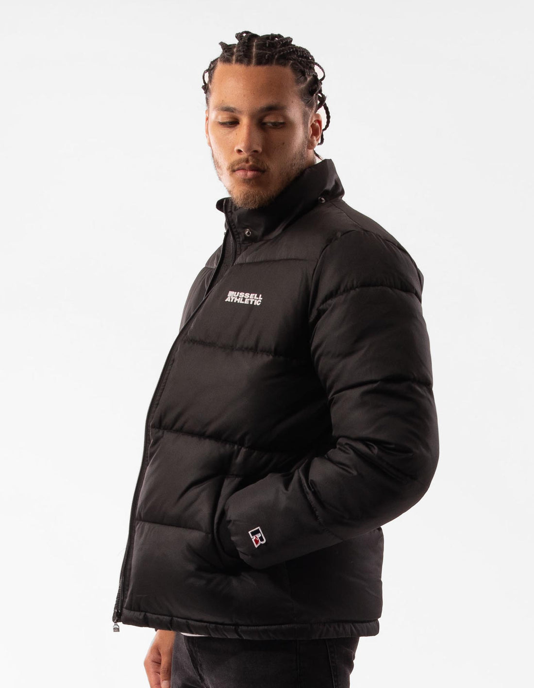 Russell Athletic Hamptonin Piumino Puffer Uomo Nere | 3592VDBIL