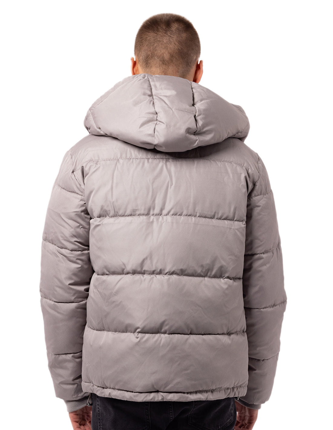 Russell Athletic Hamptonin Timber Piumino Puffer Uomo Grigie Chiaro Marroni | 2360RXHOZ