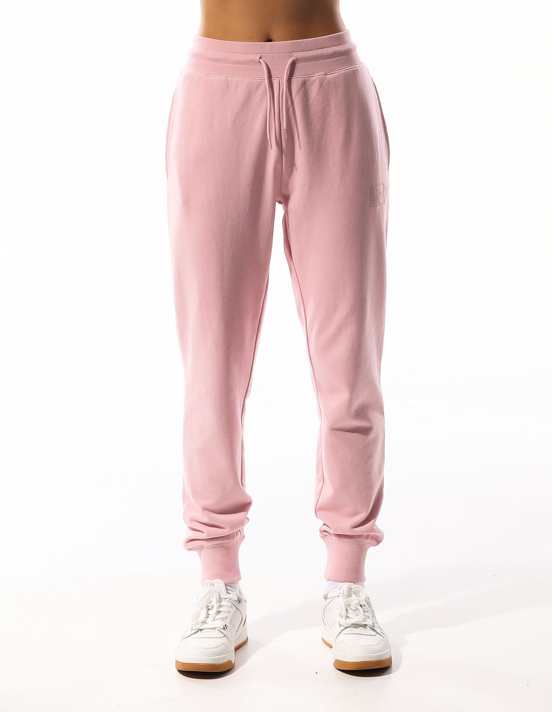 Russell Athletic Inlay Logo Unbrushed Track pants Donna Rosa | 0496OSHVC