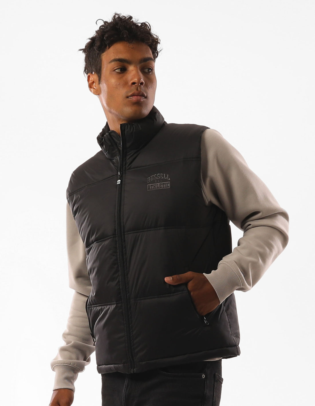 Russell Athletic Kennedy Vest Piumino Puffer Uomo Nere | 2139SJXNM