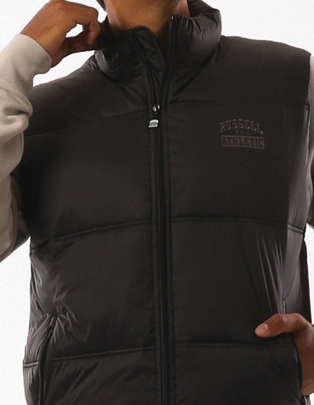 Russell Athletic Kennedy Vest Piumino Puffer Uomo Nere | 2139SJXNM