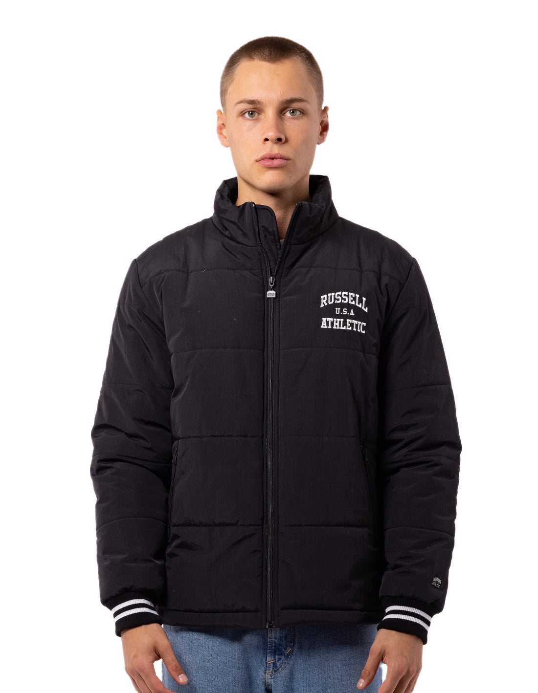 Russell Athletic Klute Piumino Puffer Uomo Nere | 4926MUPZT