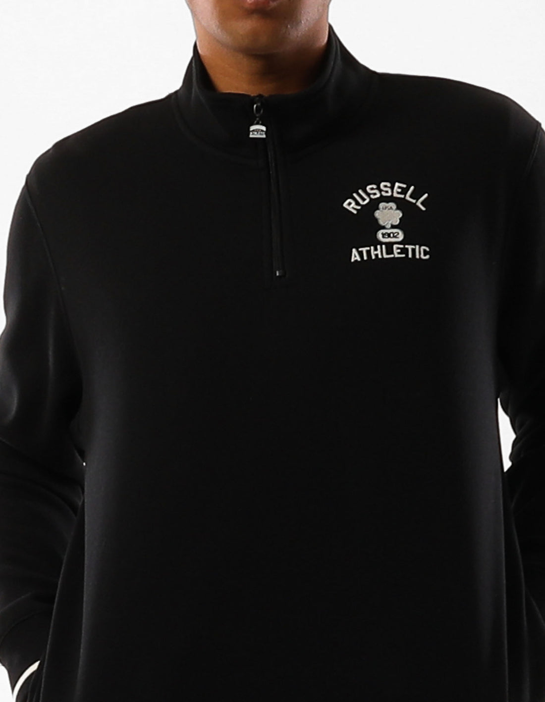 Russell Athletic Lexington 1/4 Zip Top Uomo Nere | 9465LPEUF