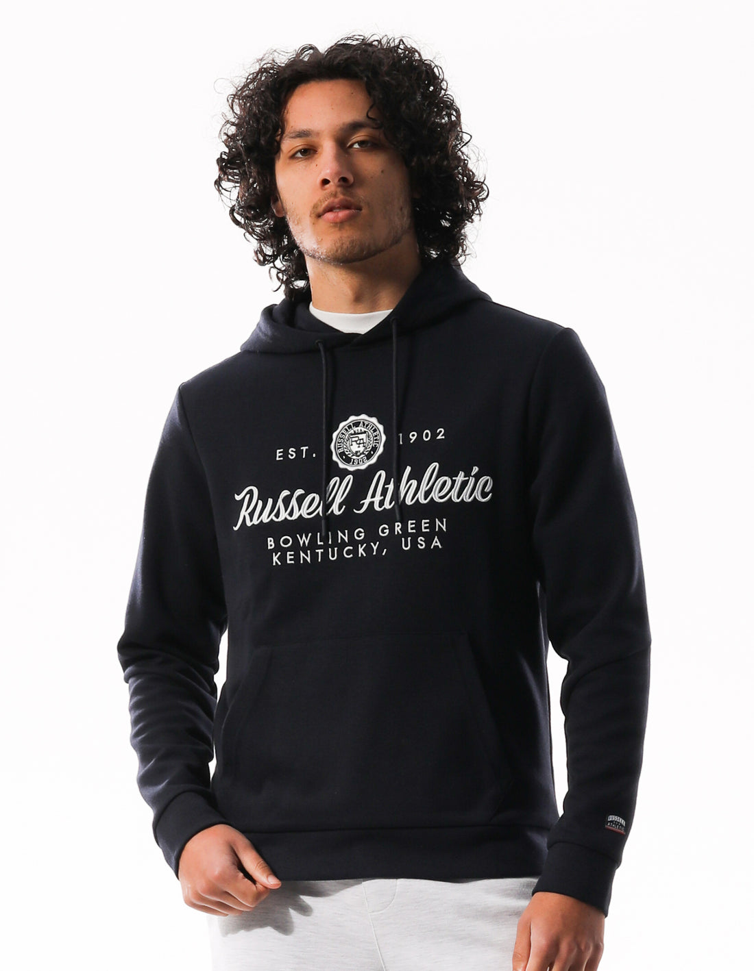 Russell Athletic Mini Seal Felpa con Cappuccio Uomo Nere | 4127XWLVS