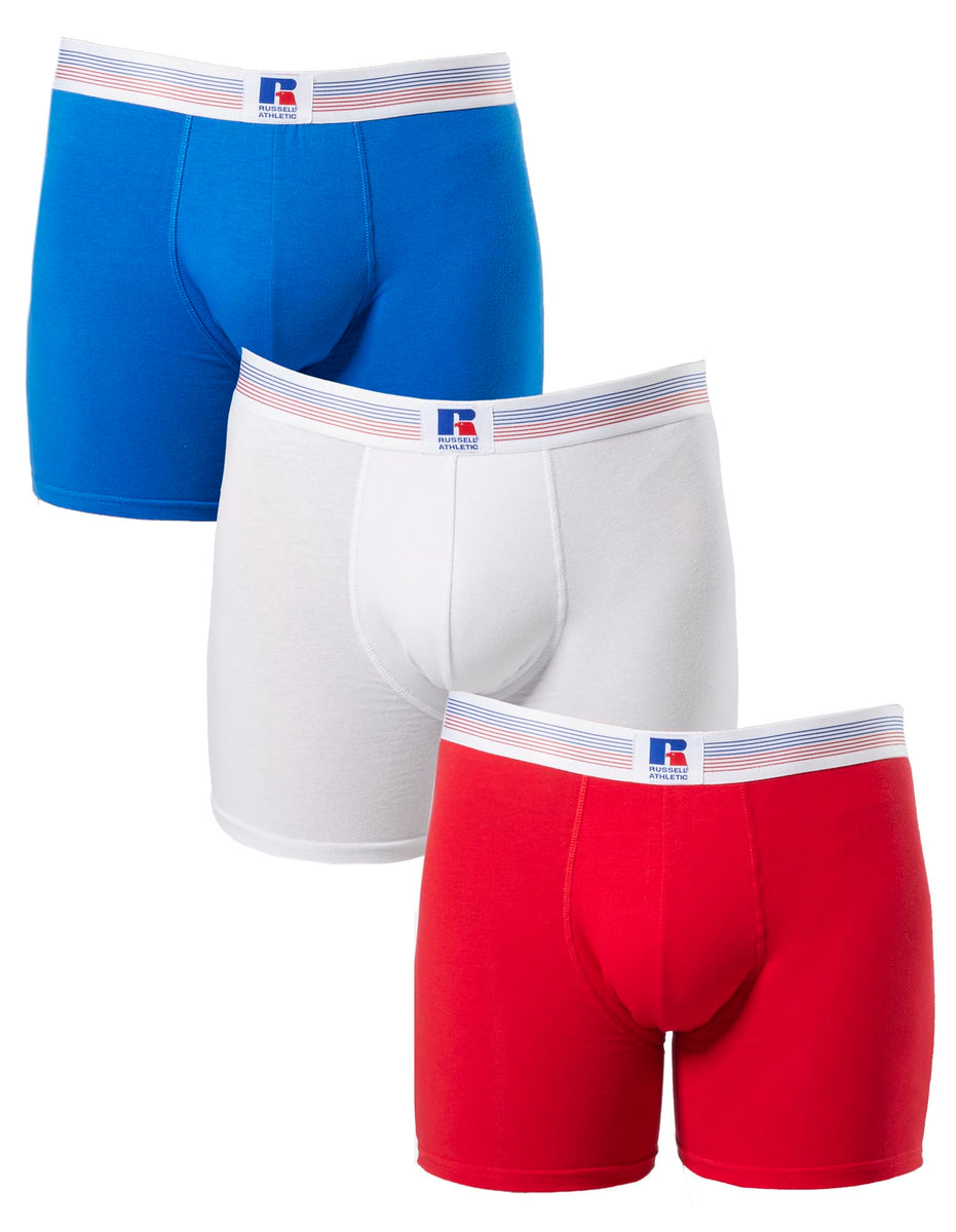 Russell Athletic Modern Cotton 3 Pack Biancheria Intima Uomo Colorate | 1370RKXQD