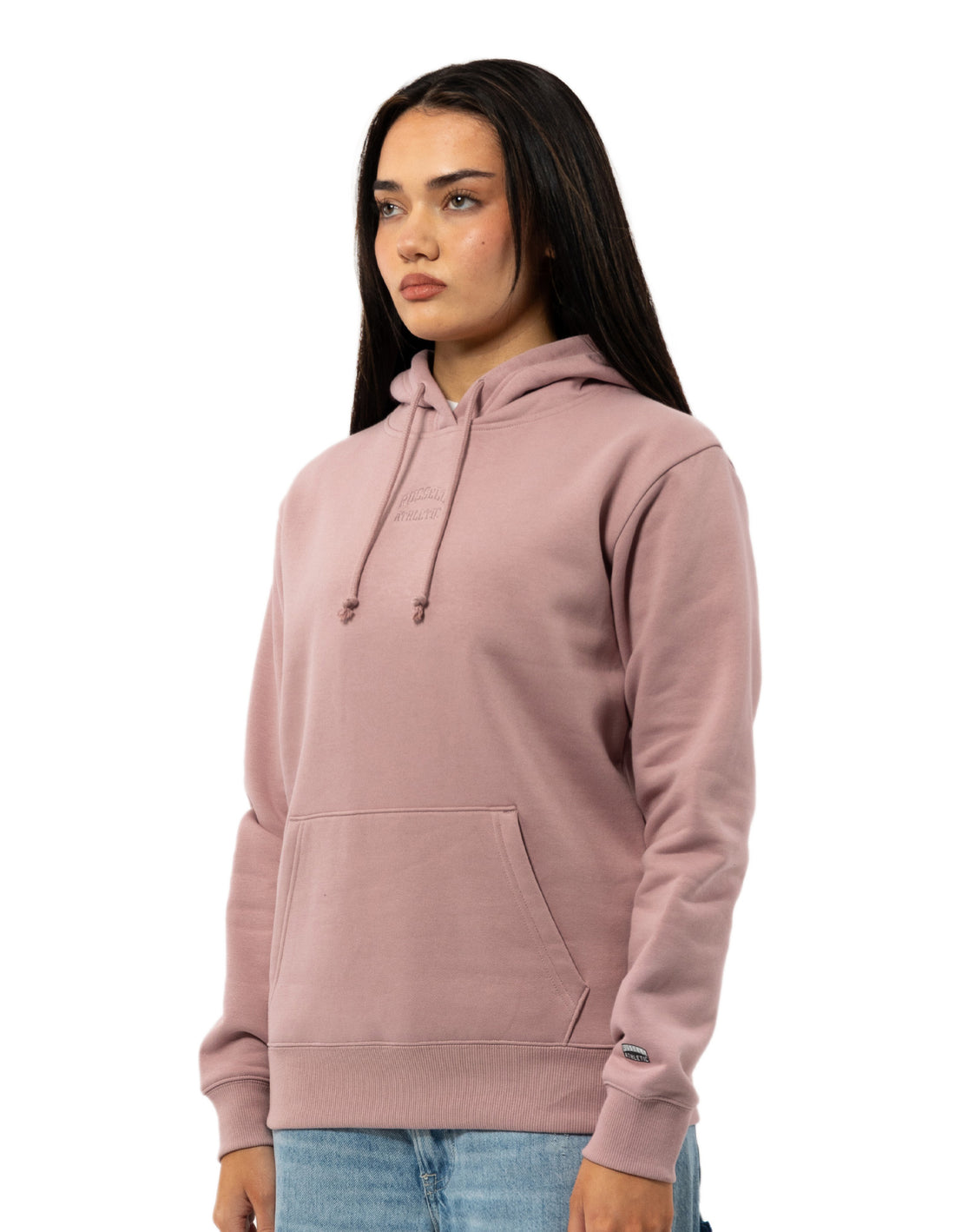 Russell Athletic Originals Embriodered Felpa con Cappuccio Donna Rosa | 8672QASGD