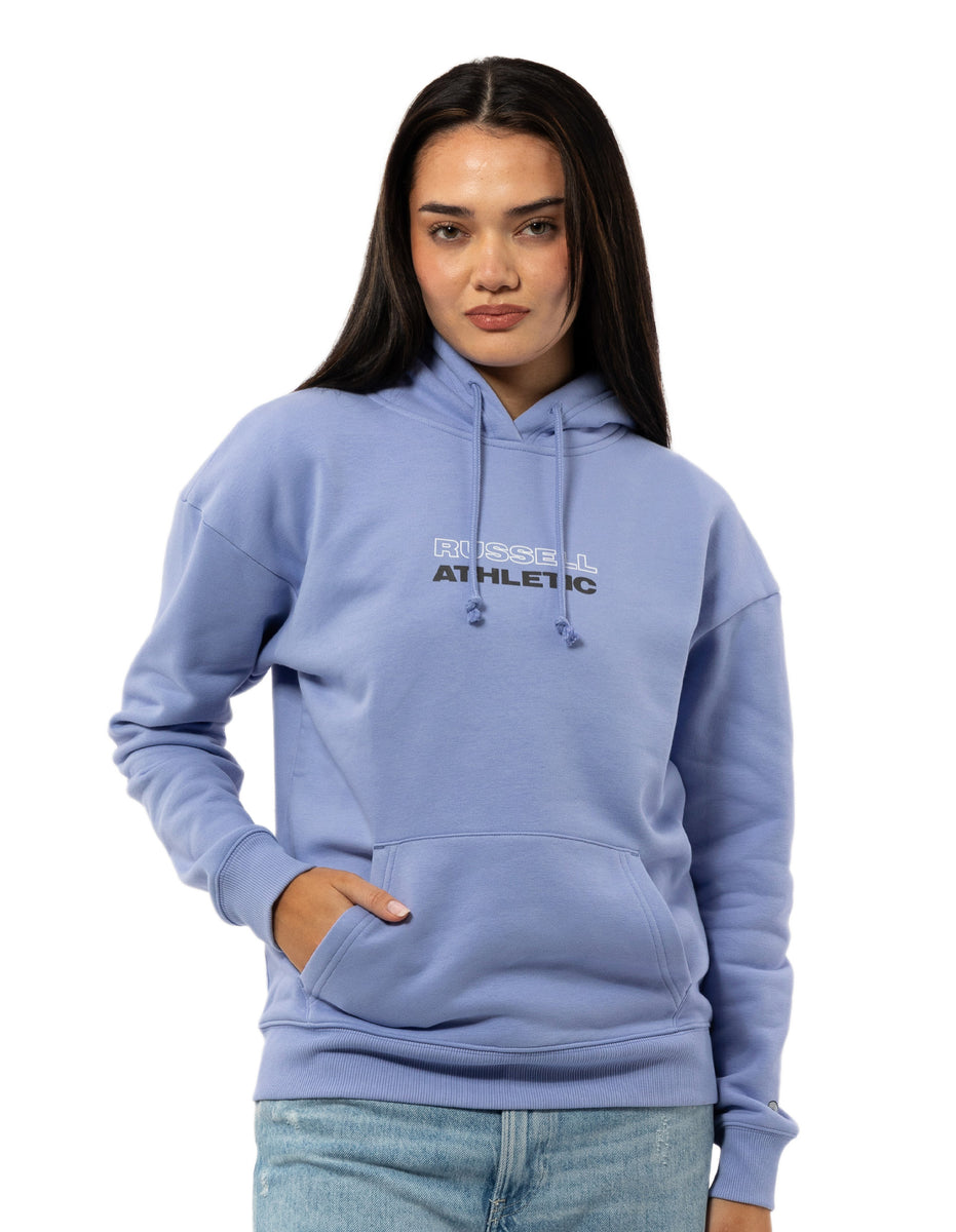 Russell Athletic Originals Linear Felpa con Cappuccio Donna Lavanda | 7842ZXTDS