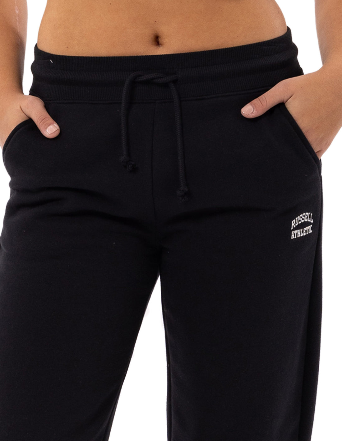 Russell Athletic Originals Small Arch Open Leg Track pants Donna Nere | 7985VZNGU