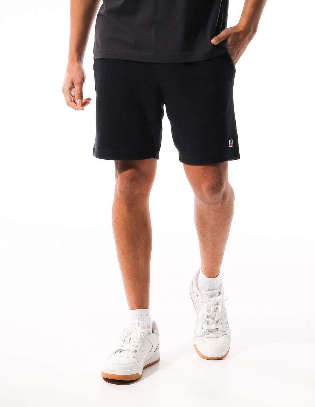 Russell Athletic R Logo Redeemer Pantaloncini Uomo Grigie | 9760WMEOX