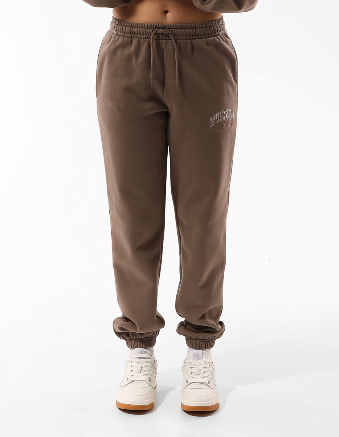 Russell Athletic Tribeca Semi Baggy Track pants Donna Beige | 8405DGORC