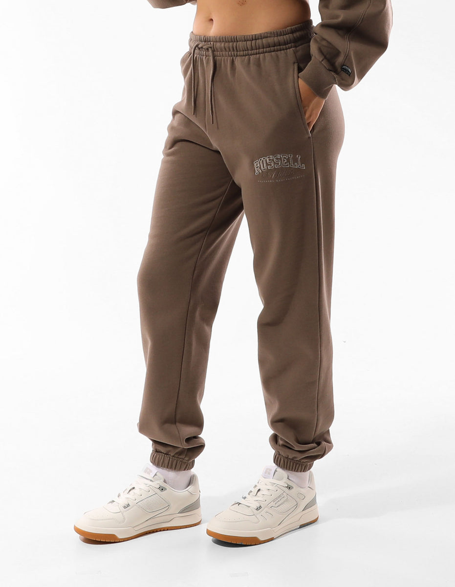 Russell Athletic Tribeca Semi Baggy Track pants Donna Beige | 8405DGORC