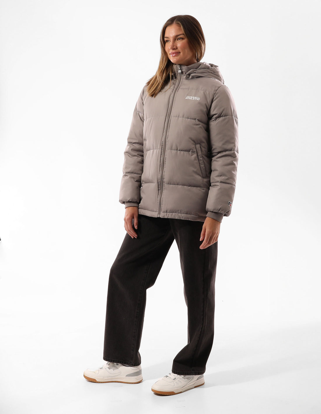 Russell Athletic Tribecca Giacca Puffer Donna Grigie Marroni | 9357BCKUE