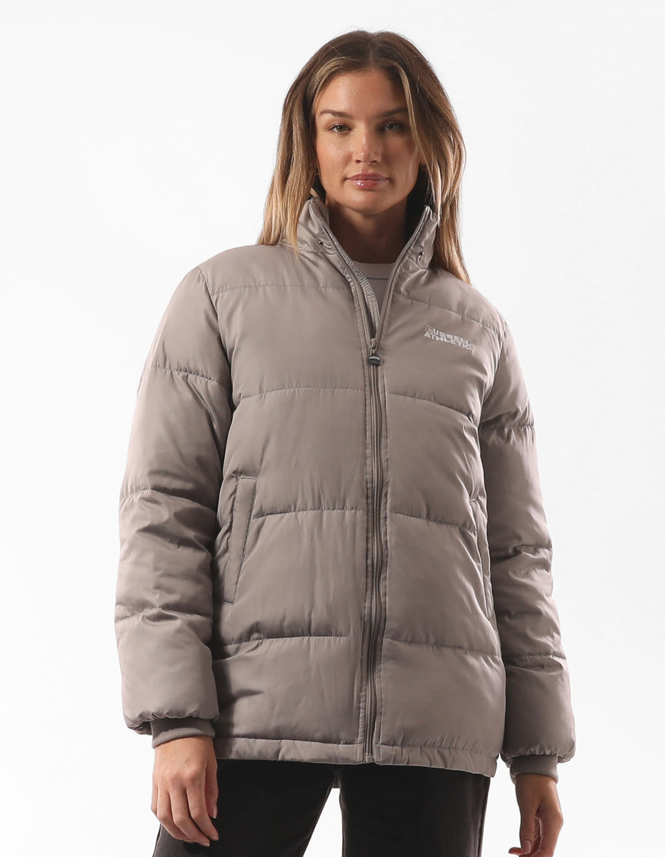 Russell Athletic Tribecca Giacca Puffer Donna Grigie Marroni | 9357BCKUE