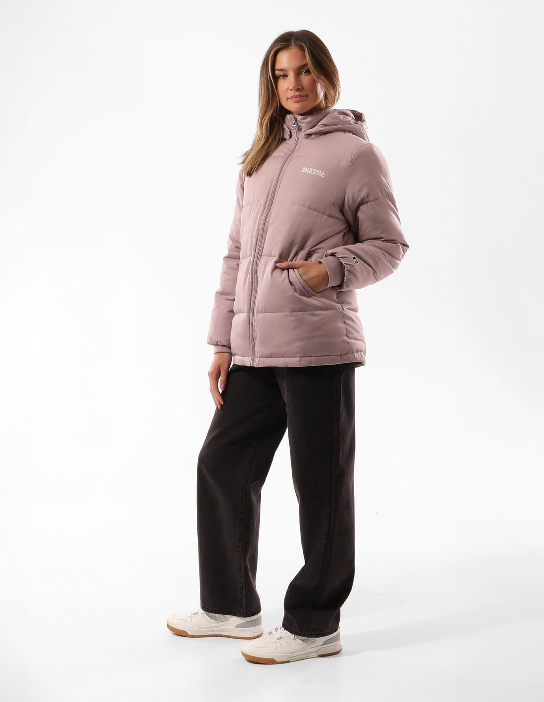 Russell Athletic Tribecca Giacca Puffer Donna Viola Rosse | 7085CDROJ