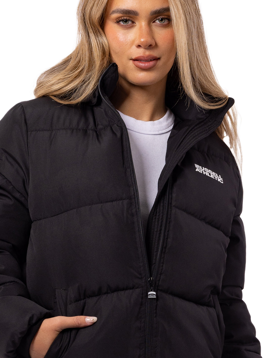 Russell Athletic Tribecca Giacca Puffer Donna Nere | 2693JVGCR