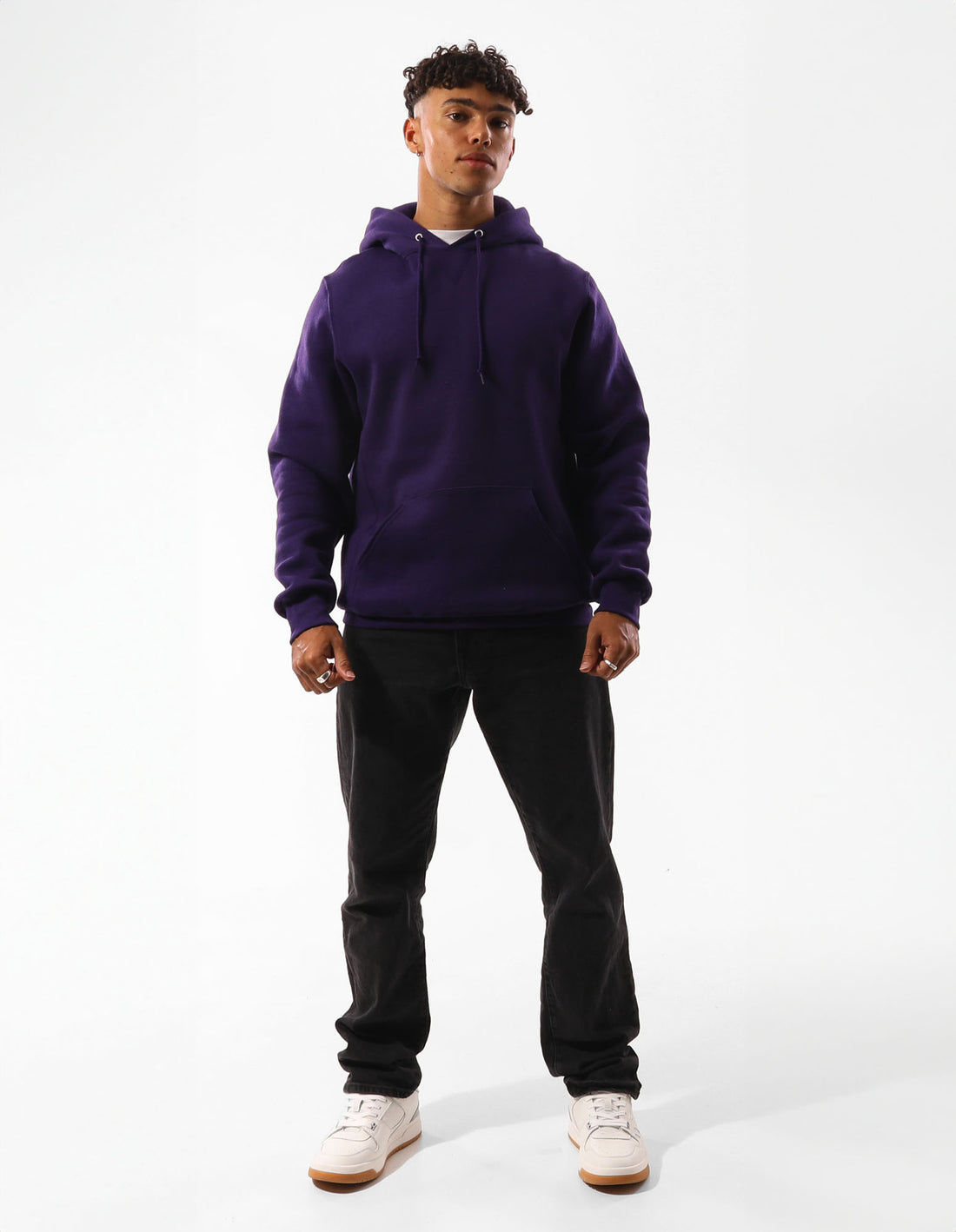 Russell Athletic Unisex Dri Felpa con Cappuccio Uomo Viola | 1520IYHXK