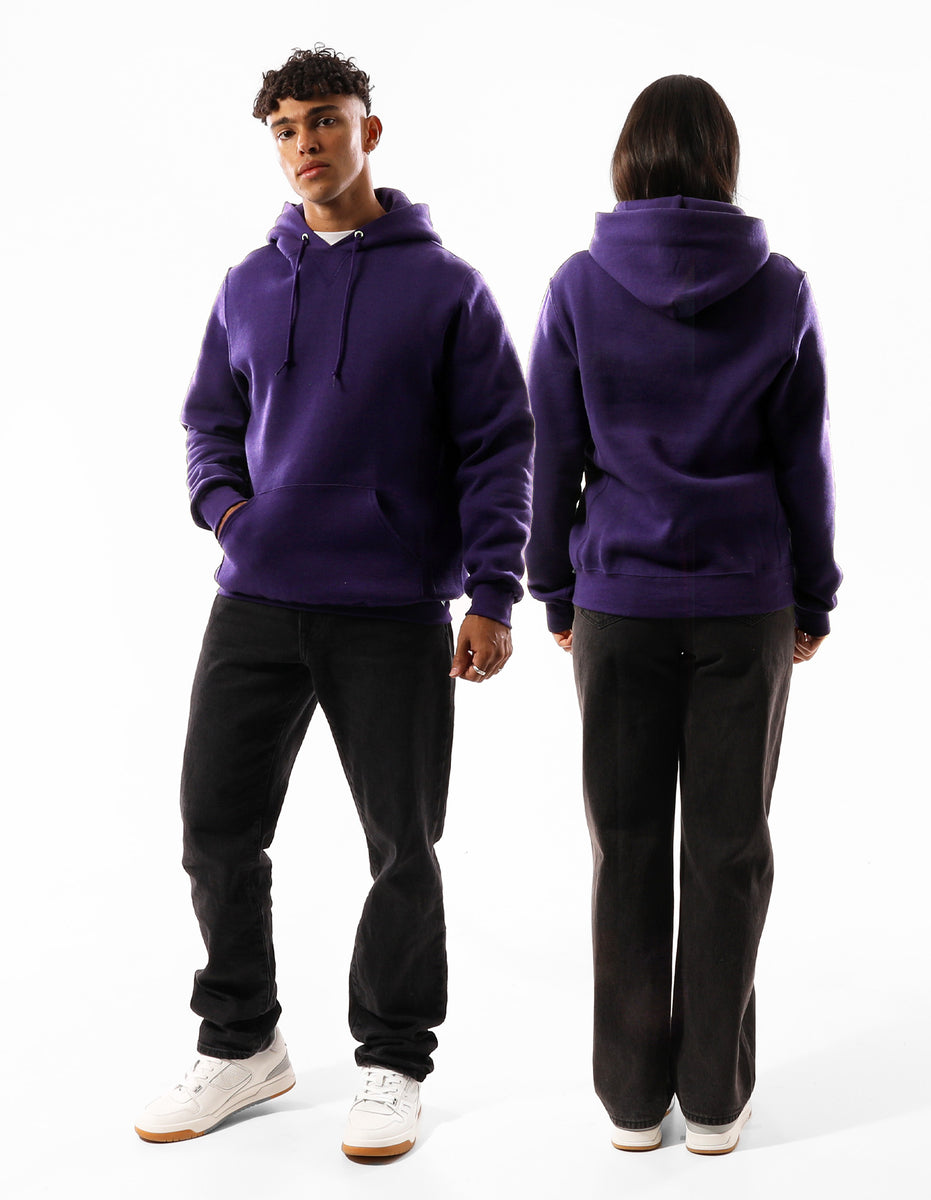 Russell Athletic Unisex Dri Felpa con Cappuccio Uomo Viola | 1520IYHXK