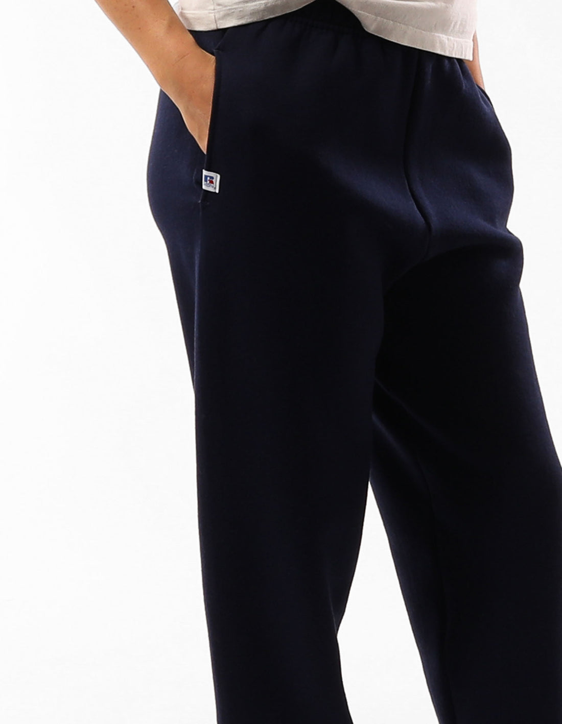 Russell Athletic Unisex Dri Track pants Donna Blu Marino | 1426GBQLD